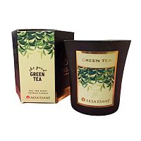 Свеча ароматическая Green Tea (Зеленый чай), 200 г. Aksa Esans